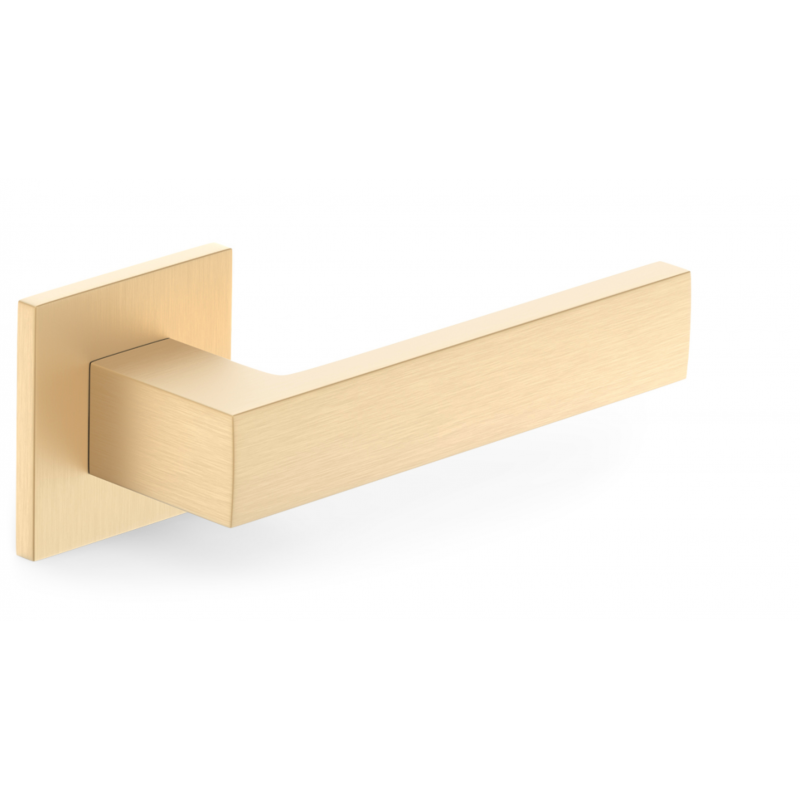 CUBE Q Slim Mosiądz Satynowy Metal-Bud