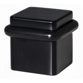 Odbojnik czarny do drzwi Qubik Infinity Line