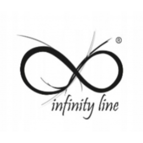 Odbojnik do drzwi srebrny Qubik Infinity Line