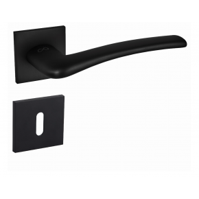 Klamka Infinity Line Vento Czarna KVNO S B00