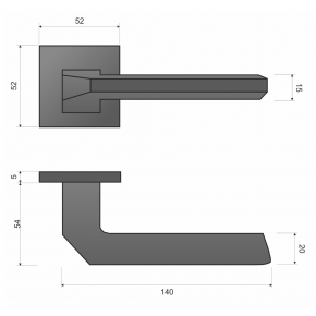 Etna Czarna Infinity Line KETA B00